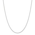 1.1mm, Sterling Silver, Solid Box Chain Necklace Hot on Sale