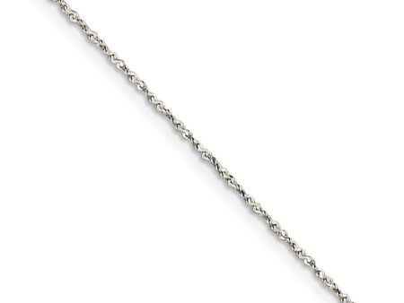 0.5mm, Sterling Silver, Twisted Serpentine Chain, 16 Inch For Discount