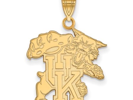 14k Yellow Gold U. of Kentucky Large Pendant Sale