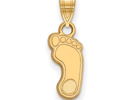 14k Yellow Gold North Carolina Small Tar Heels Pendant on Sale