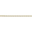 1.5mm, 14k Yellow Gold Light Diamond Cut Rope Chain Anklet Online