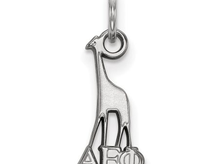 Sterling Silver Alpha Epsilon Phi XS (Tiny) Charm or Pendant For Sale