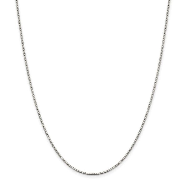 1.4mm, Sterling Silver, Solid Box Chain Necklace Online