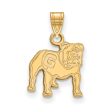 10k Yellow Gold U. of Georgia Small Mascot Logo Pendant For Discount