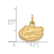 10k Yellow Gold U of Florida XS (Tiny) Mascot Charm or Pendant For Sale