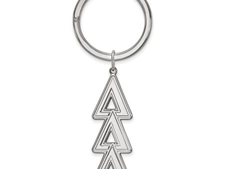 Sterling Silver Delta Delta Delta Key Chain Online Sale