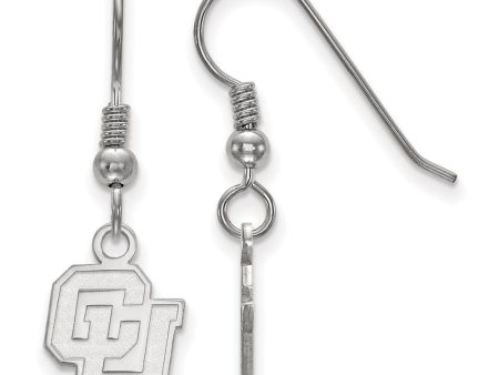 Sterling Silver University of Colorado XS (Tiny) Dangle Earrings For Cheap