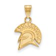 10k Yellow Gold San Jose State Small Mascot Pendant Fashion