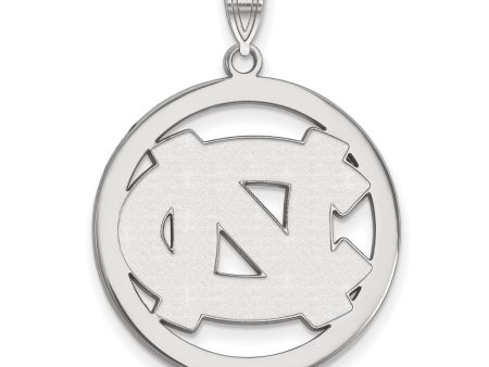 Sterling Silver North Carolina XL Circle Pendant Supply