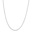 1mm, Sterling Silver Solid Curb Chain Necklace Discount