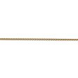 1.5mm, 14k Yellow Gold, Solid Parisian Wheat Chain Bracelet Online Sale