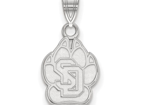 Sterling Silver South Dakota Small Logo Pendant Online now