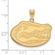 10k Yellow Gold U of Florida Large Mascot Pendant Sale