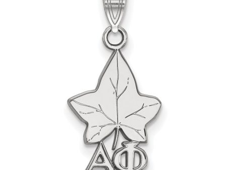 Sterling Silver Alpha Phi Small Pendant Hot on Sale