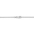 1.4mm, 14k White Gold, Diamond Cut Cable Chain Necklace Online