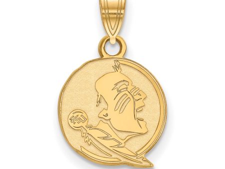 14K Yellow Gold Florida State Small Mascot Pendant Online