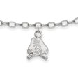 Sterling Silver East Carolina University Anklet, 9 Inch Discount