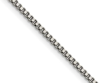 2mm Stainless Steel Box Chain Necklace Online now