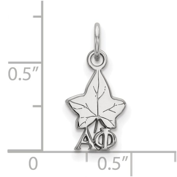 Sterling Silver Alpha Phi XS (Tiny) Charm or Pendant Online Sale