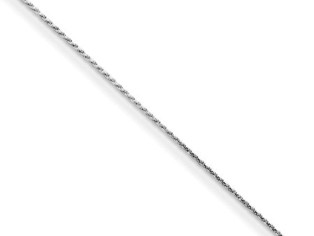 Italian 1.5mm Diamond-Cut Rope Necklace in Sterling Silver Sale