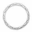 2.25mm Stackable Sterling Silver Curved Dragon Skin Band Online Hot Sale