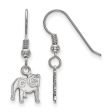 Sterling Silver University of Georgia XS (Tiny) Dangle Earrings Hot on Sale