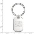 Sterling Silver North Carolina Logo Key Chain Discount