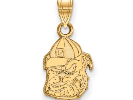 14k Yellow Gold U. of Georgia Small Mascot Pendant Online Sale