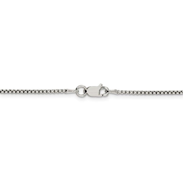 1.5mm Sterling Silver Solid Round Box Chain Necklace Online Hot Sale