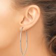 1.3mm, Sterling Silver, Endless Hoop Earrings - 54mm (2 1 8 Inch) Sale