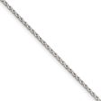 1.5mm Sterling Silver, Diamond Cut Solid Spiga Chain Necklace Online Sale