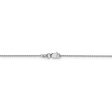 0.9mm 10k White Gold Diamond Cut Cable Chain Necklace Online