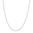 1.5mm Sterling Silver D C Solid Open Cable Chain Necklace Online