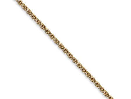 1.75mm, 14k Yellow Gold, Solid Parisian Wheat Chain Necklace Online Hot Sale