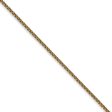 1.25mm, 14k Yellow Gold, Solid Spiga Chain Necklace For Discount