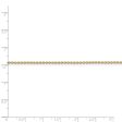 1.4mm 14k Yellow Gold Solid Classic Cable Chain Necklace on Sale