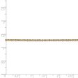 1.7mm, 14k Yellow Gold, Ropa Chain Anklet Online Sale