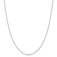 1.75mm Sterling Silver D C Solid Open Cable Chain Necklace Discount