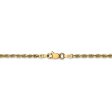 2.25mm, 14k Yellow Gold, D C Quadruple Rope Chain Necklace For Cheap