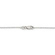 1mm Sterling Silver, Solid Cable Chain Necklace on Sale