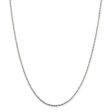 1.75mm Sterling Silver, Solid Twisted Box Chain Necklace Fashion