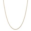 1.4mm, 14k Yellow Gold, Singapore Chain Necklace Online Hot Sale