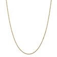 1.5mm, 14k Yellow Gold, Solid Box Chain Necklace Online Sale