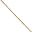 1.1mm, 14k Yellow Gold, Ropa Chain Necklace Fashion