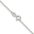 1.3mm, Sterling Silver Solid Cable Chain Necklace Online Hot Sale