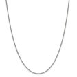 1.75mm Sterling Silver, Solid Curb Chain Necklace Online now