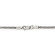 2.4mm, Sterling Silver Fancy Box Chain Necklace Cheap