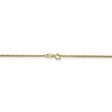 1.3mm, 14k Yellow Gold, Solid Curb Chain Necklace Online