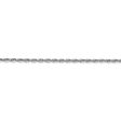 1.8mm, 14k White Gold D C Quadruple Rope Chain Anklet or Bracelet Supply