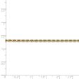 2.25mm, 14k Yellow Gold, D C Quadruple Rope Chain Necklace For Cheap